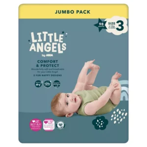 Little Angels Comfort & Protect 3 (6-10 kg) – 98 vnt