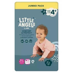 Little Angels Comfort & Protect 4+ (10-15 kg) – 78 vnt