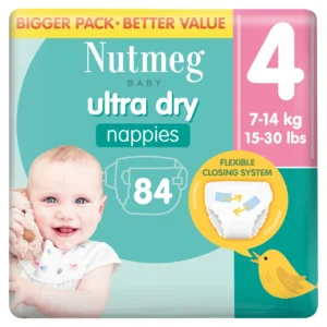 Nutmeg UltraDry Jumbo 4 (7-14 kg) – 84 vnt
