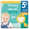 Nutmeg UltraDry Jumbo 5+ (12-17 kg) – 64 vnt