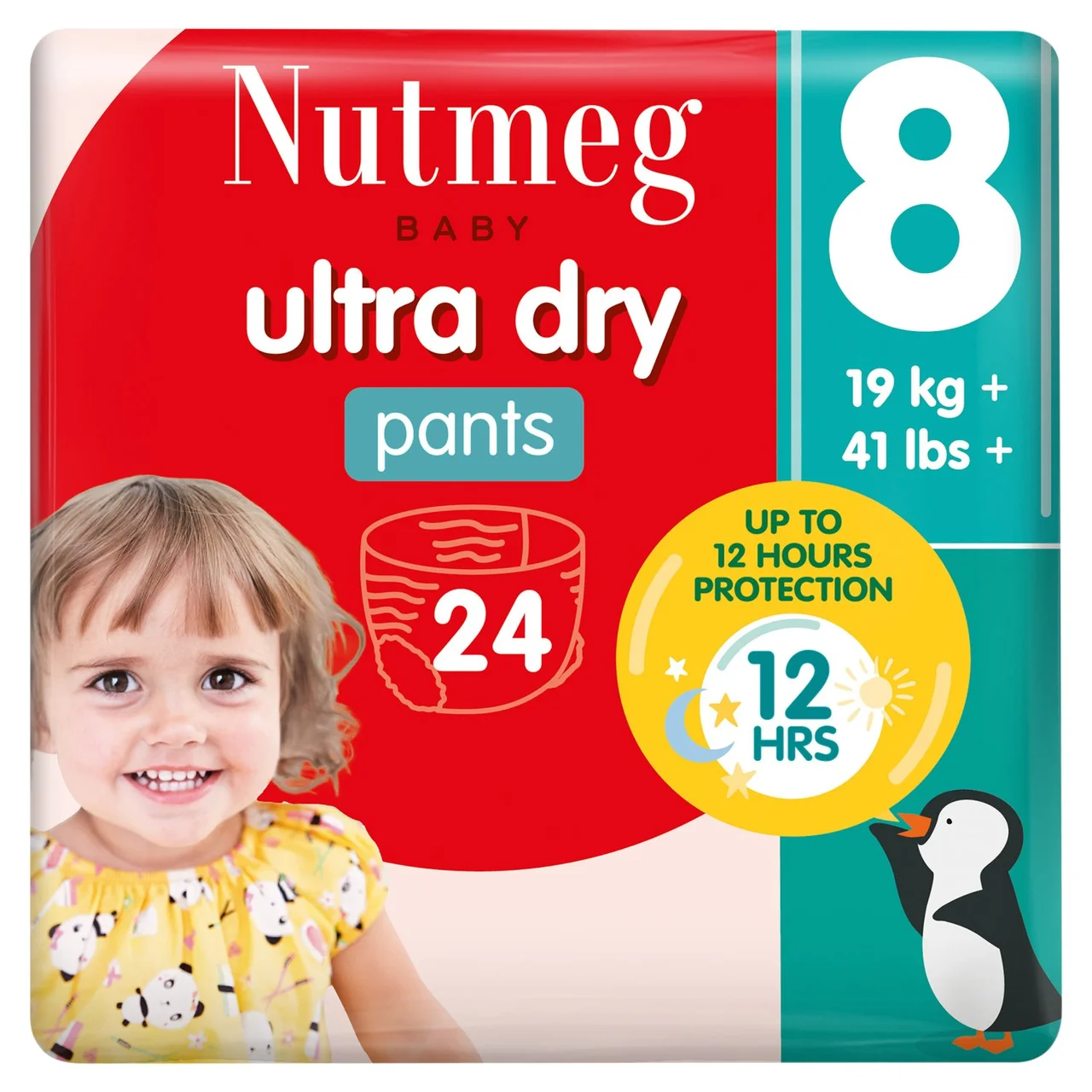 Nutmeg UltraDry Pants 8 (19+ kg) – 24 vnt