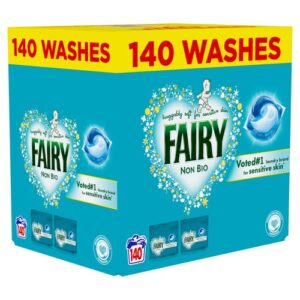 Fairy Non Bio skalbimo kapsulės (140 skalbimų)
