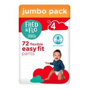 Fred&Flo Easy Fit Pants 4 (8-15 kg) – 72 vnt