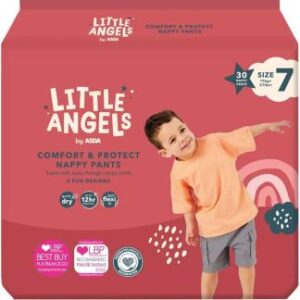 Little Angels Comfort & Protect PANTS 7 (17+ kg) – 30 vnt