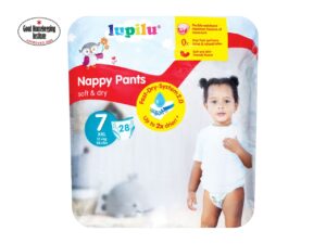 Lupilu Soft&Dry Pants 7 (17+ kg) – 28 vnt
