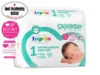 Lupilu Hypoallergenic Skin Care sauskelnės, 1 dydis (1–5 kg), 23 vnt.
