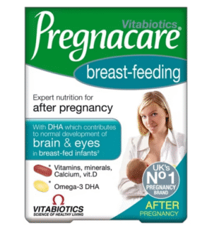 Vitabiotics Pregnacare Breast-Feeding Dual Pack, 28 dienų kursas maitinančioms mamoms (56 tab. + 28 kaps.)