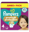 Pampers Premium Protection 4 dydis, 62 vnt. (9–14 kg) – Jumbo+ Pack