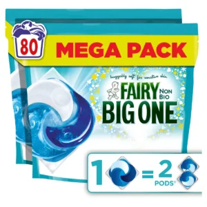 Fairy Non Bio Big One skalbimo kapsulės (80 skalbimų)