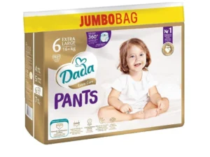 Dada Extra Care sauskelnės-kelnaitės 6 dydis, 16+ kg. ( 62 vnt.)