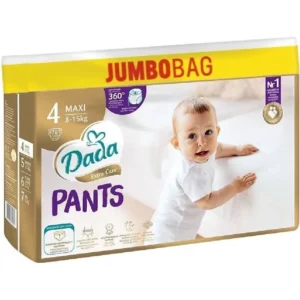 Dada Extra Care sauskelnės-kelnaitės 4 dydis, 8–15 kg. ( 78 vnt.)