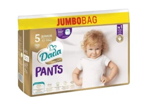 Dada Extra Care sauskelnės-kelnaitės 5 dydis, 12–18 kg. ( 68 vnt.)