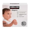 Kirkland Signature sauskelnės, Size 3, 222 vnt.