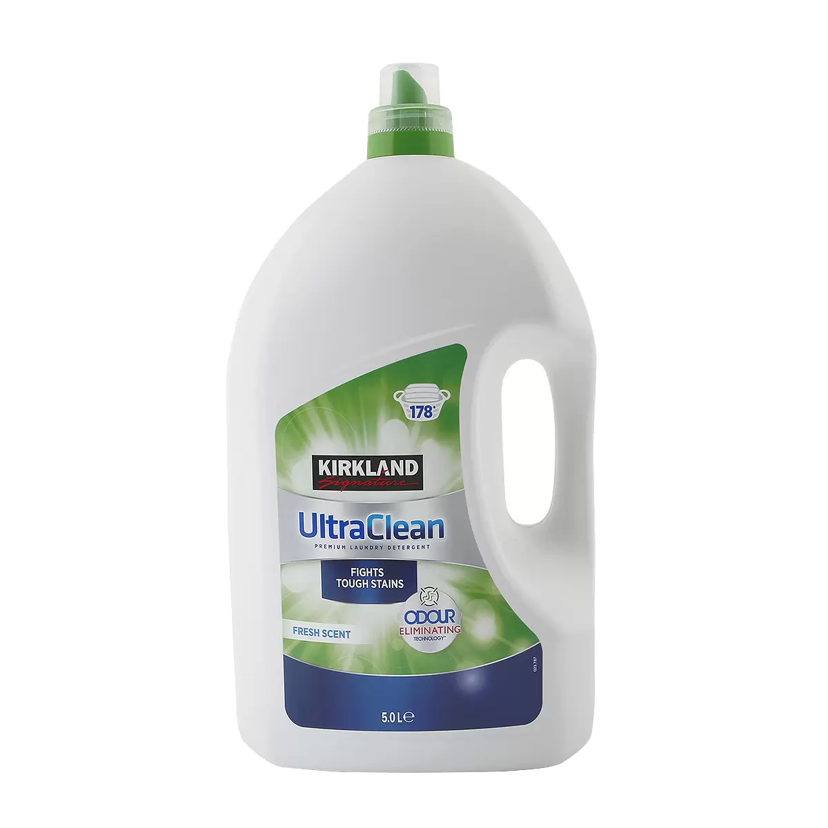 Kirkland Signature Ultra Clean Bio skalbimo skystis, 5 L (178 skalbimai)